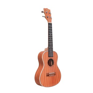 Waxwing Ukelele 24 inches solid wood 4 string with bag