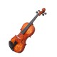 Waxwing 4/4 Full Size Violin with Bow and Carrying Case, Natural Wood glossy Finish