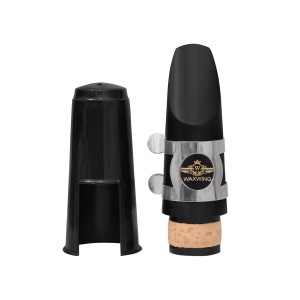 Waxwing Professional Clarinet Mouthpiece with Cap, Black