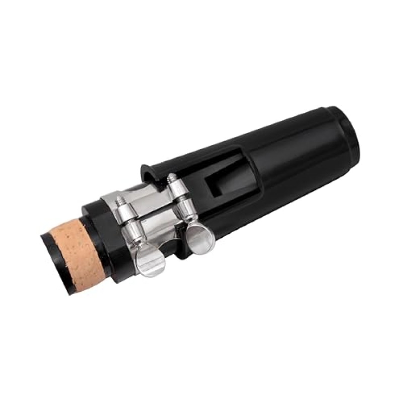 Waxwing Professional Clarinet Mouthpiece with Cap, Black Waxwing Professional Clarinet Mouthpiece with Cap, Black