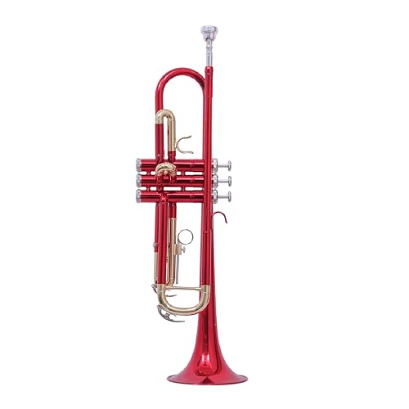Waxwing trumpet Bb professional sound.colour imported with 7c mouthpiece and hard case. Waxwing trumpet Bb professional sound.colour imported with 7c mouthpiece and hard case.
