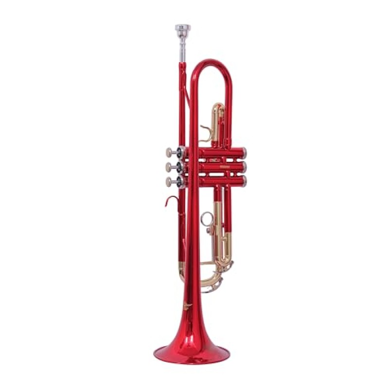 Waxwing trumpet Bb professional sound.colour imported with 7c mouthpiece and hard case. Waxwing trumpet Bb professional sound.colour imported with 7c mouthpiece and hard case.